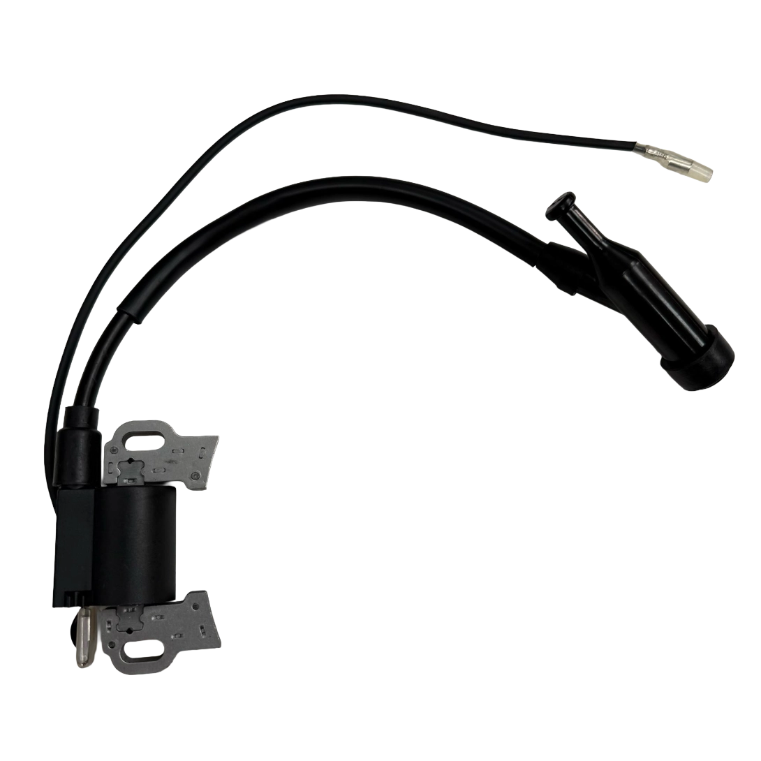 Order a Restore reliable starting and consistent power to your heavy-duty machinery with this genuine replacement ignition coil and spark plug cap. Designed specifically as a direct-fit OEM part for the Titan Pro 18HP Petrol Engine, it perfectly fits both the TP460-18H (recoil start) and TP460ES (electric start) variations. Resolves misfires and weak sparks. Free UK delivery included.